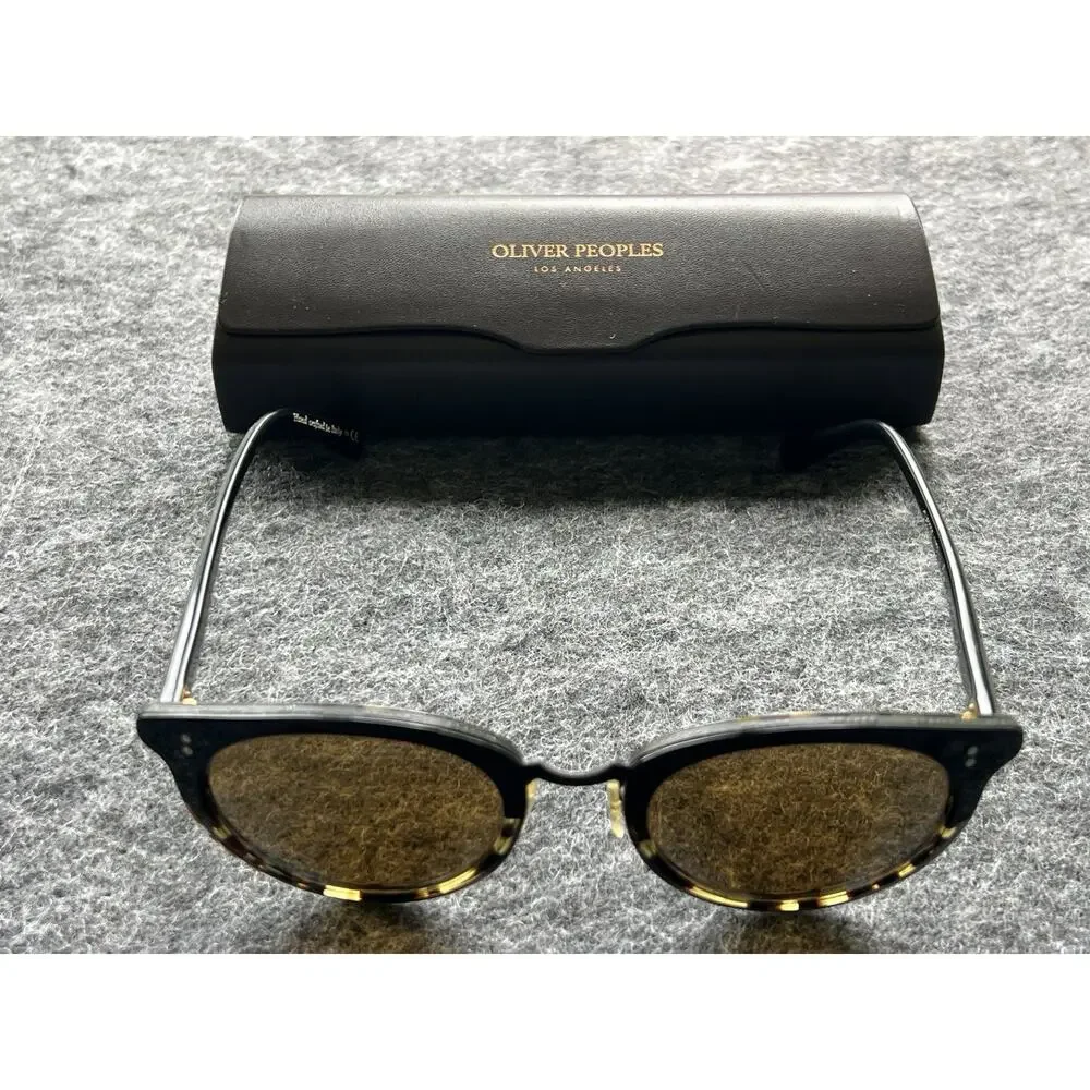 Oliver Peoples Spelman OV5323S Round Tinted Black Brown Gradient UV400 50 frames